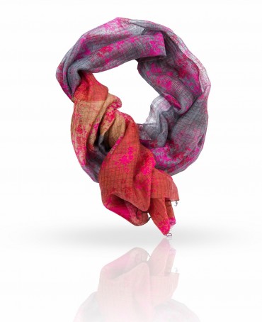 Палантин Женский SW-SMALLFL/PINK